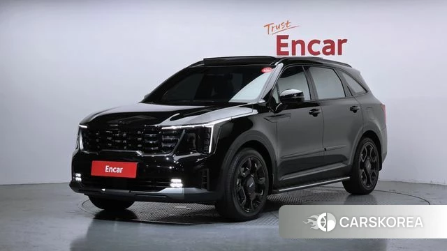 Kia The New Sorento 4th Generation 2023 Черный из Кореи