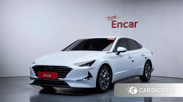 Hyundai Sonata (DN8) 2020 Белый из Кореи