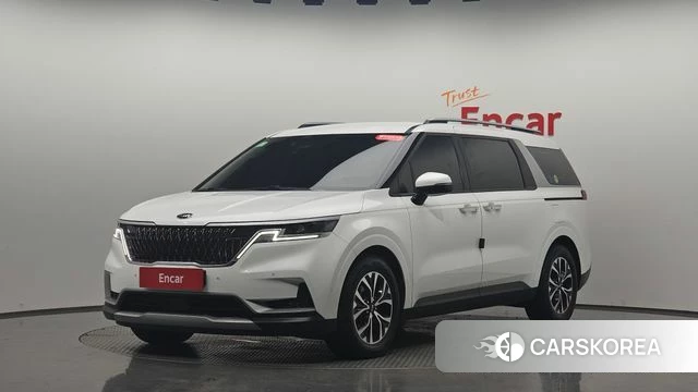 Kia Carnival 4th generation 2021 Белый из Кореи