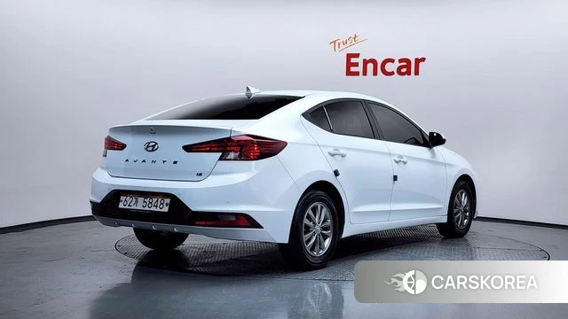 Hyundai The New Avante AD 2019 Белый из Кореи