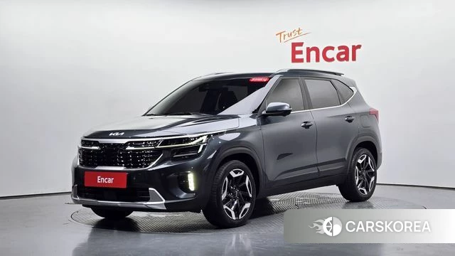 Kia The New Seltos 2023 Серый из Кореи
