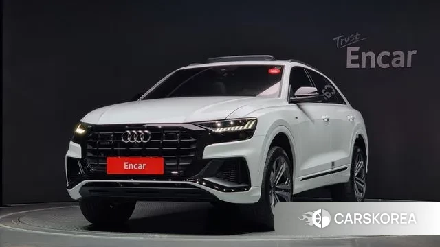 Audi Q8 (4M) 2023 Белый из Кореи