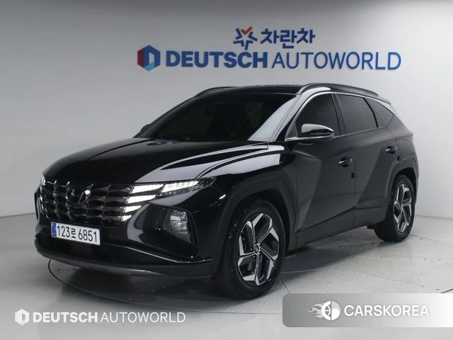 Hyundai Tucson (NX4) 2022 Черный из Кореи