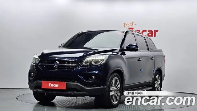 Ssangyong Rexton Sports 2019 Синий из Кореи