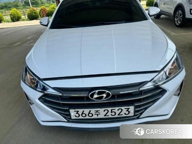 Hyundai The New Avante AD 2019 Белый из Кореи