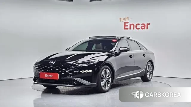 Kia K8 Hybrid 2024 Черный из Кореи