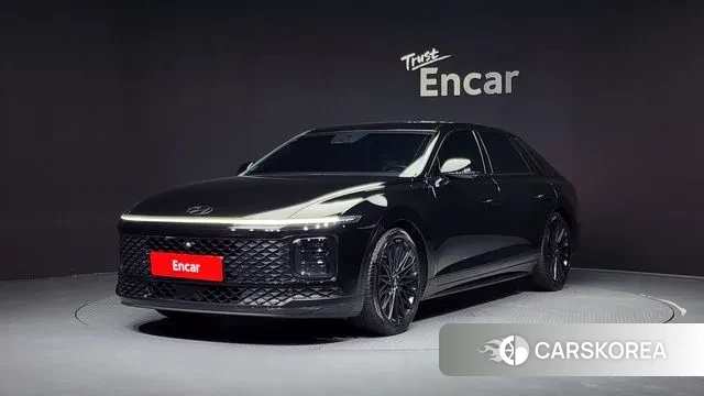 Hyundai Grandeur (GN7) 2023 Черный из Кореи