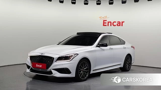 Genesis G80 2018 Белый из Кореи