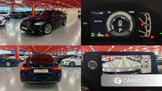 Lexus ES300h 7th generation 2022 Синий из Кореи