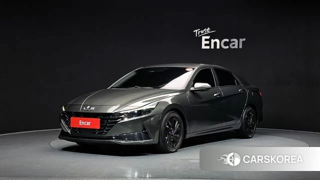 Hyundai Avante (CN7) 2021 Серый из Кореи