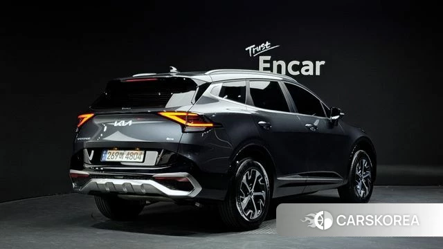 Kia Sportage 5th Generation Hybrid 2022 Серый из Кореи