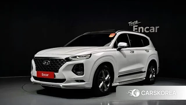 Hyundai Santa Fe TM 2019 Белый из Кореи