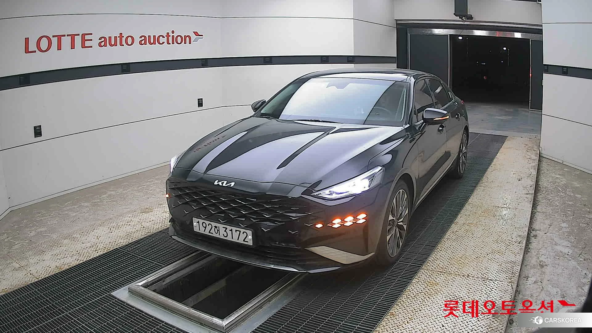 Kia K8 2023 Aurora Black Pearl из Кореи