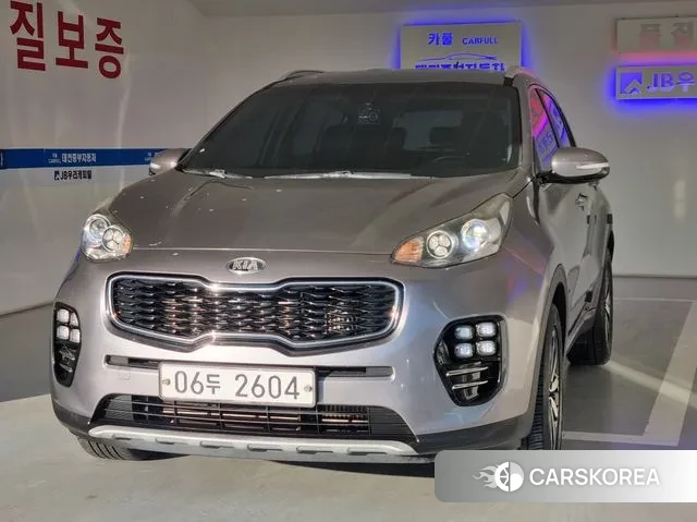 Kia Sportage 4th Generation 2018 Серый из Кореи