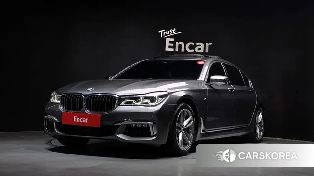 BMW 7 Series (G11) 2018 Серый из Кореи
