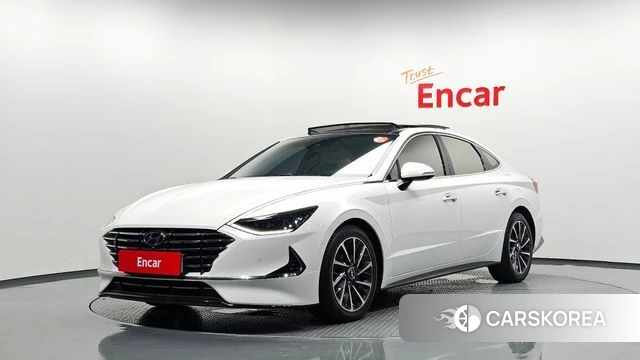 Hyundai Sonata (DN8) 2019 Белый из Кореи