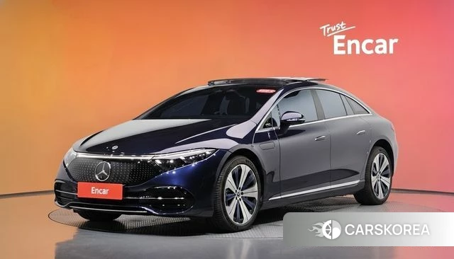 Mercedes-Benz EQS V297 2022 Синий из Кореи