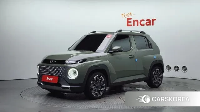 Hyundai Casper 2021 Светло-зеленый из Кореи