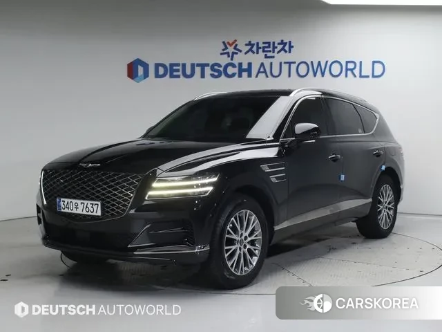 Genesis GV80 2021 Черный из Кореи