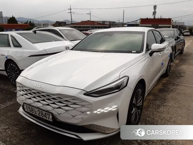 Kia K8 2023 Белый из Кореи