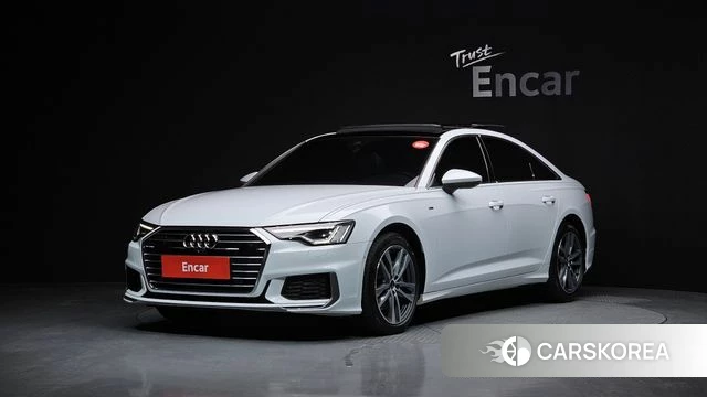 Audi A6 (C8) 2022 Белый из Кореи