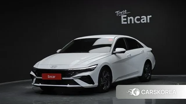 Hyundai The New Avante (CN7) 2025 Белый из Кореи