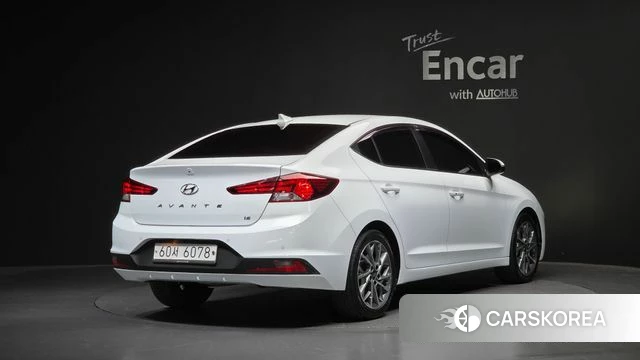 Hyundai The New Avante AD 2018 Белый из Кореи