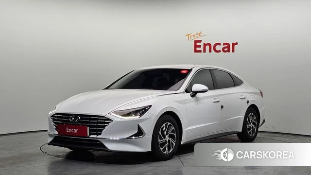 Hyundai Sonata Hybrid (DN8) 2021 Белый из Кореи