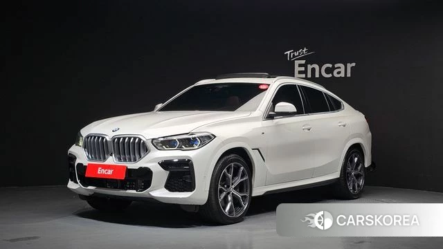 BMW X6 (G06) 2021 Белый из Кореи