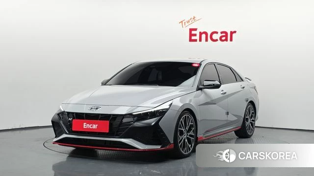 Hyundai Avante (CN7) 2022 Серебристо-серый из Кореи