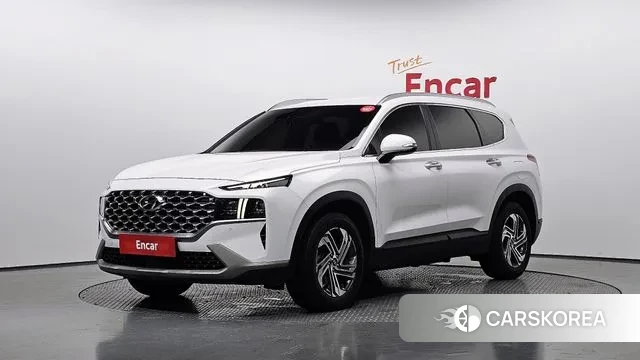 Hyundai The New Santa Fe 2021 Белый из Кореи