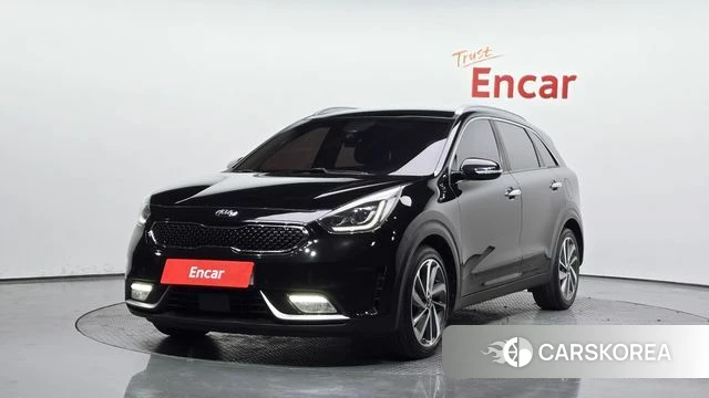 Kia Niro 2018 Черный из Кореи