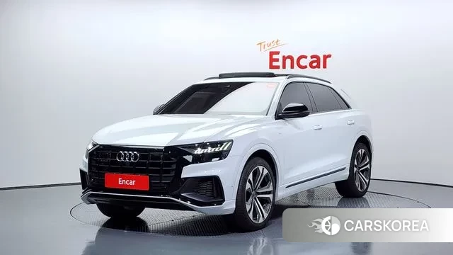 Audi Q8 (4M) 2023 Белый из Кореи