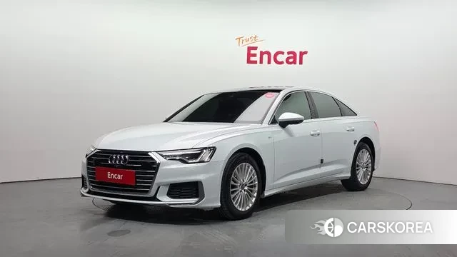 Audi A6 (C8) 2021 Белый из Кореи