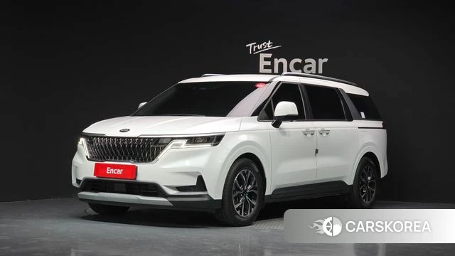 Kia Carnival 4th generation 2021 Белый из Кореи