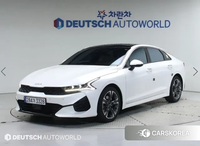 Kia K5 3rd generation 2022 Белый из Кореи