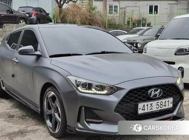 Hyundai Veloster (JS) 2019 Серый из Кореи