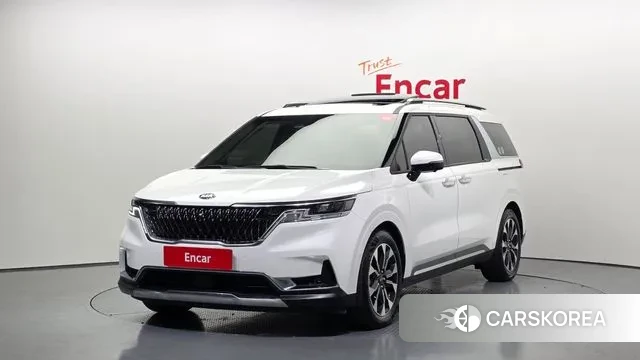 Kia Carnival 4th generation 2021 Белый из Кореи