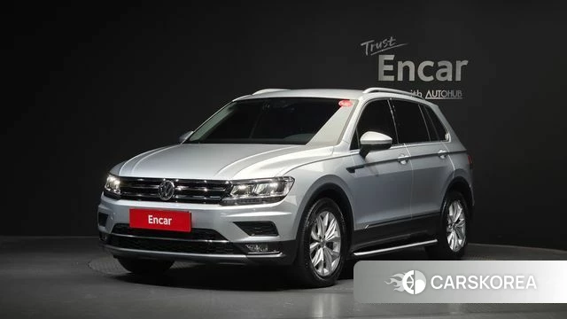 Volkswagen Tiguan second Generation 2018 Серебряный из Кореи