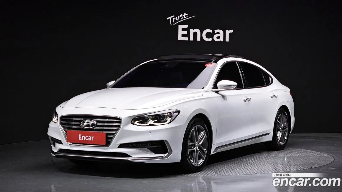 Hyundai Grandeur IG 2018 Белый из Кореи