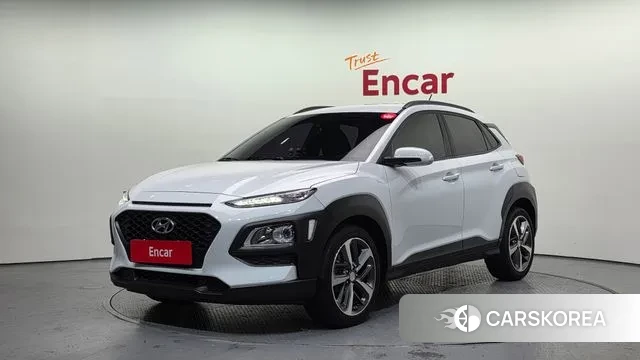 Hyundai Kona 2018 Белый из Кореи