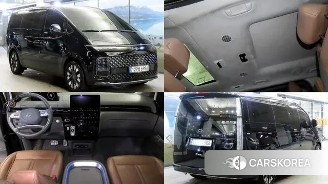 Hyundai Staria 2021 Черный из Кореи