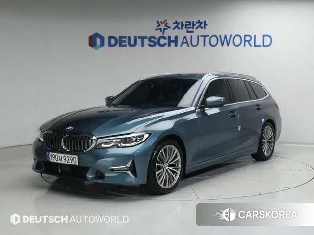 BMW 3 Series (G20) 2021 Синий из Кореи
