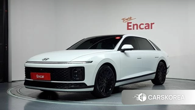 Hyundai Grandeur (GN7) 2023 Белый из Кореи