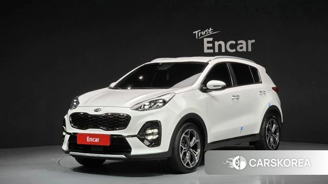 Kia Sportage The Bold 2019 Белый из Кореи