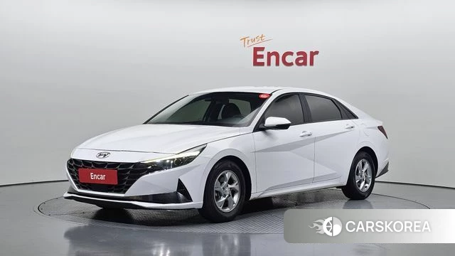 Hyundai Avante (CN7) 2020 Белый из Кореи