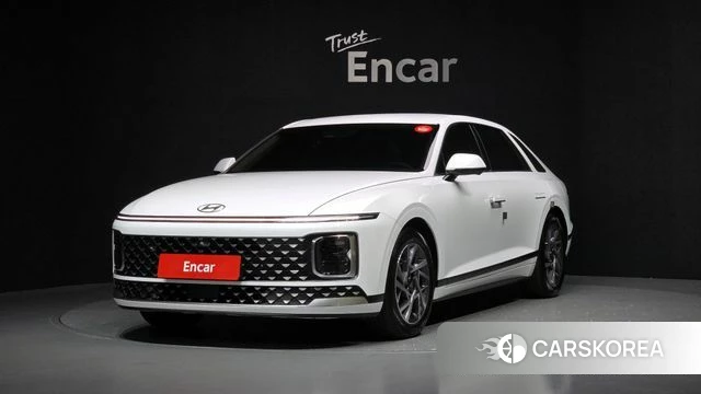 Hyundai Grandeur (GN7) 2023 Белый из Кореи