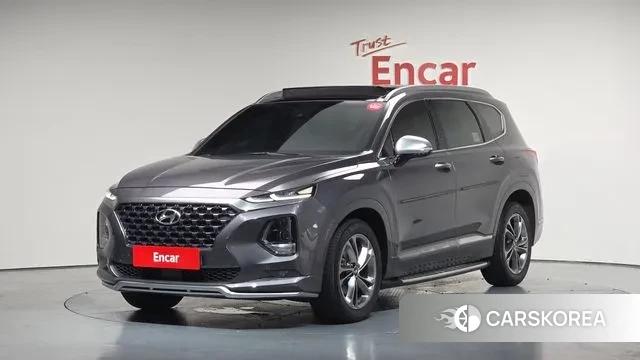 Hyundai Santa Fe TM 2018 Серый из Кореи