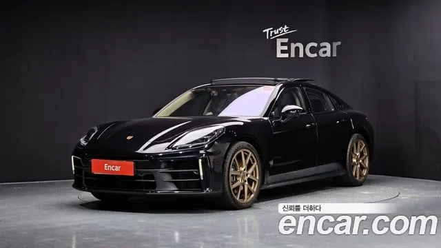 Porsche Panamera (972) 2024 Черный из Кореи