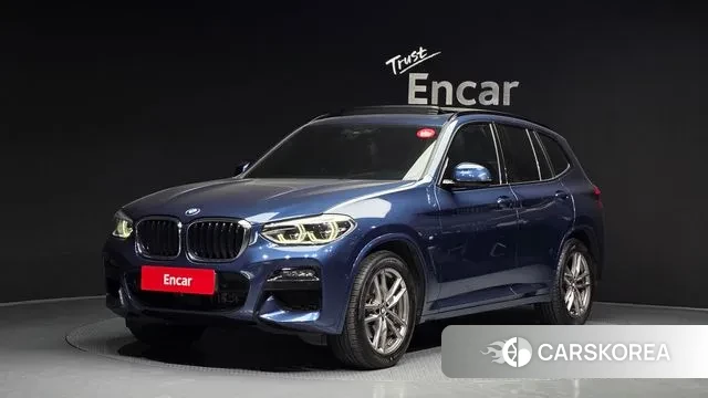 BMW X3 (G01) 2021 Синий из Кореи